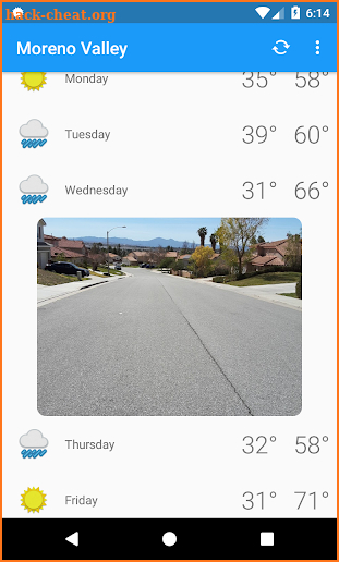 Moreno Valley,CA - weather and more screenshot