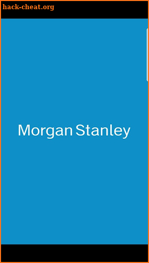 Morgan Stanley Events screenshot