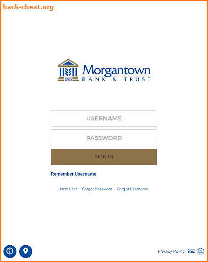 Morgantown Bank & Trust screenshot