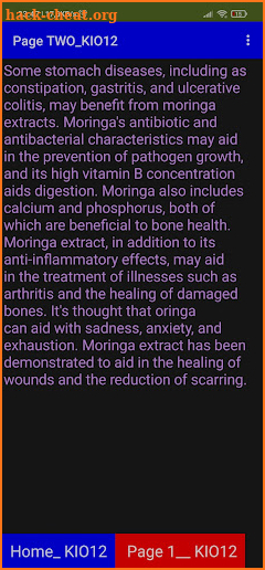 Moringa KSJH9 screenshot