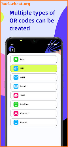 Mork QR Create(Scan&Reader) screenshot
