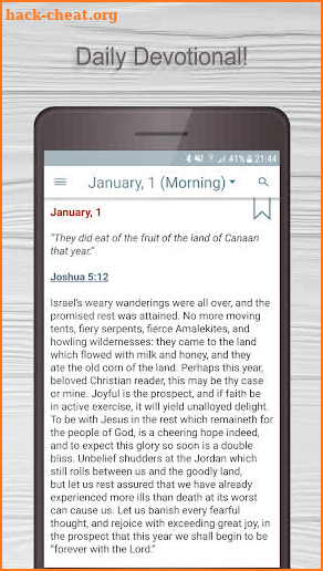 Morning and Evening Devotional - Daily Bible screenshot