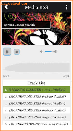 MORNING DISASTER NETWORK screenshot