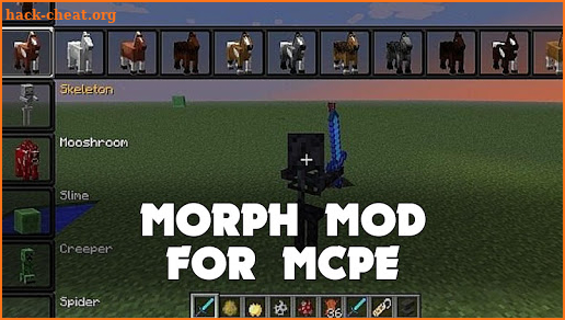 Morph Mod for Minecraft PE screenshot