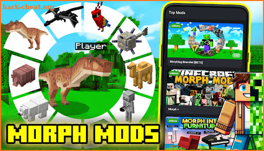 Morph Mods for Minecraft PE screenshot