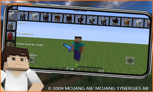 Morphing mod for Minecraft. Visual Morph for MCPE screenshot