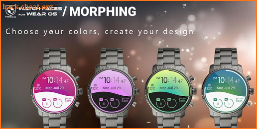 Morphing Watch Face screenshot