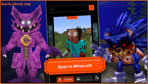 Morphs Horror Mods Minecraft screenshot