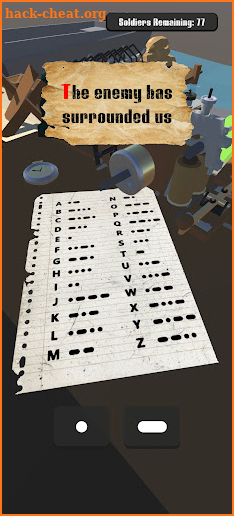 Morse code screenshot