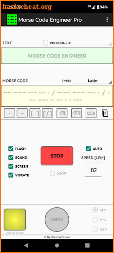 Morse Code Engineer Pro screenshot