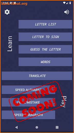 Morse code - learn and play screenshot