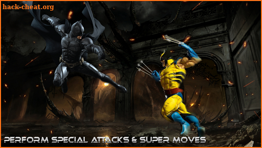 Mortal Gods: Heroes Among Us Superhero Ring Battle screenshot