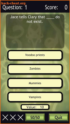 Mortal Instruments Trivia screenshot