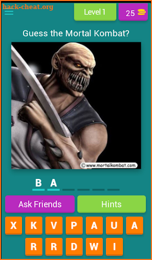 Mortal Kombat Combo Quiz screenshot