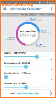 Mortgage Calculator & Rates screenshot