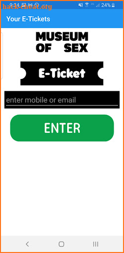 MOS Web Tickets screenshot