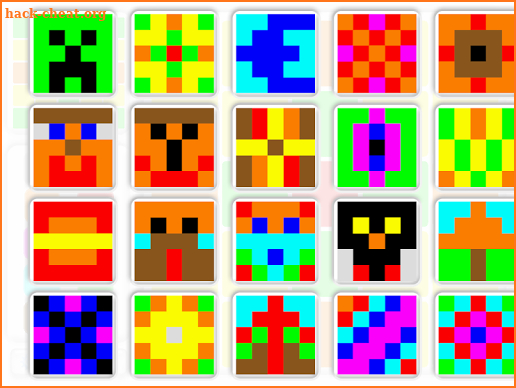 Mosaic puzzles screenshot