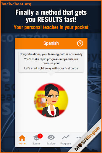 MosaLingua Business Spanish screenshot