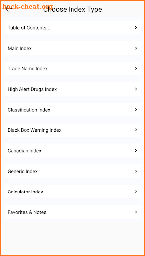 Mosby's 2019 Nursing Drug Reference (Generic, IV) screenshot