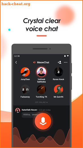 MosChat-Voice Chat and Gamers Community screenshot