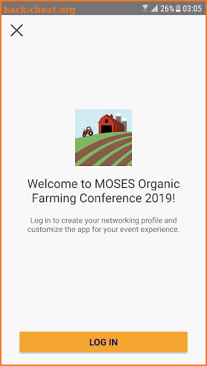 MOSES Organic Conference screenshot