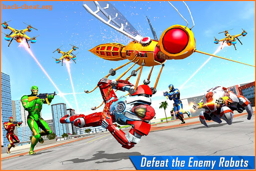 Mosquito Robot Car Game - Transforming Robot Games screenshot