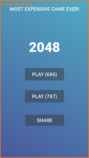 Most Expensive Game 2048 ✔️👑 screenshot