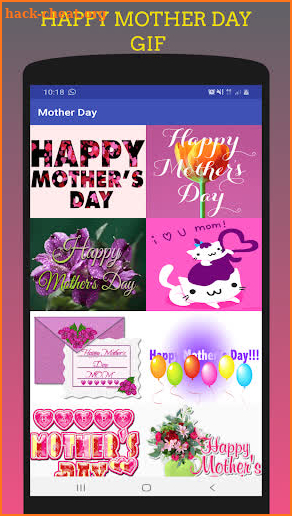MOTHER DAY GIF & IMAGES & STICKER  WISH APP screenshot
