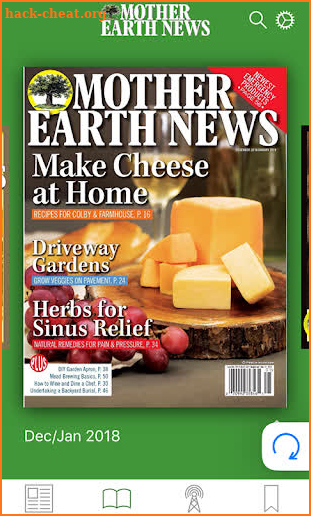 Mother Earth News Magazine screenshot