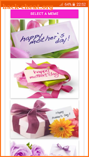 mother's day 2018 greeting cards creator + quotes screenshot