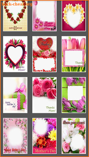 mother's day 2018 photo frames and stickers screenshot