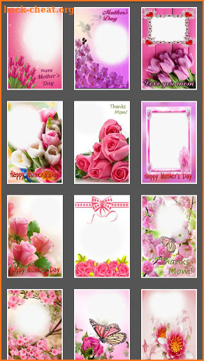 mother's day 2018 photo frames and stickers screenshot