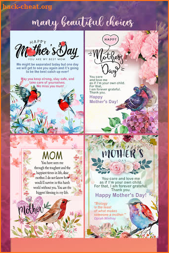 Mothers Day Cards Blessings screenshot