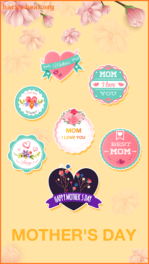 Mother's Day Emoji Sticker screenshot