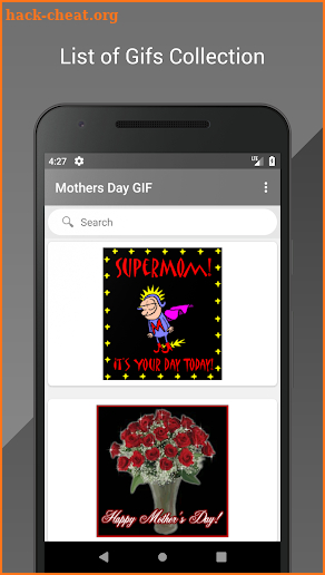 Mothers Day Gif Collection & Search Engine screenshot