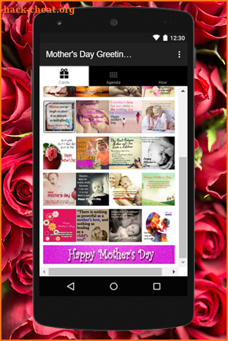 Mother's Day Greeting Cards screenshot