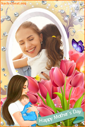 Mother's Day photo frame 2022 screenshot