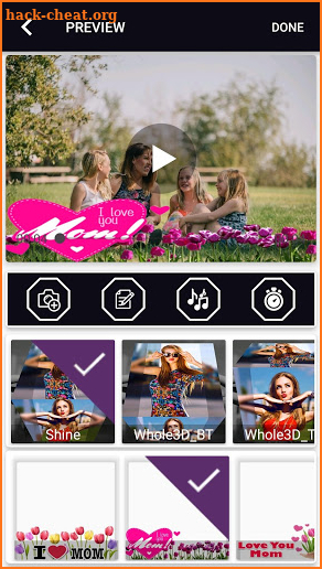 Mother's Day Video Maker-Mother's Day Video Status screenshot