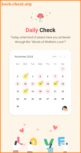 Mother’s Love and Peace Day screenshot