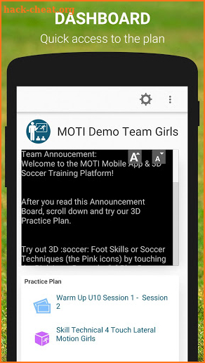 MOTI Mobile screenshot