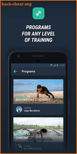Motify - fitness and workout screenshot