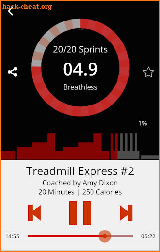 Motion Traxx – Audio Workouts screenshot