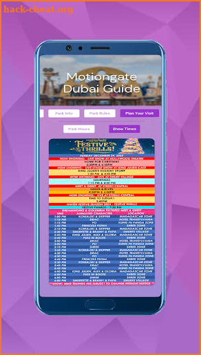 MOTIONGATE Guide & Tickets screenshot
