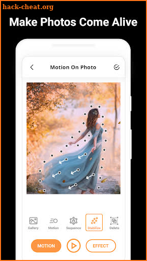 Motiongram - Photo in Motion & Live Motion Effect screenshot