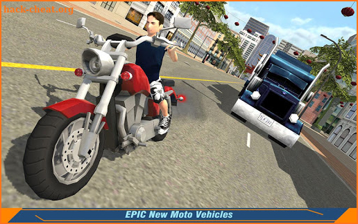 Moto Bike City Racer screenshot