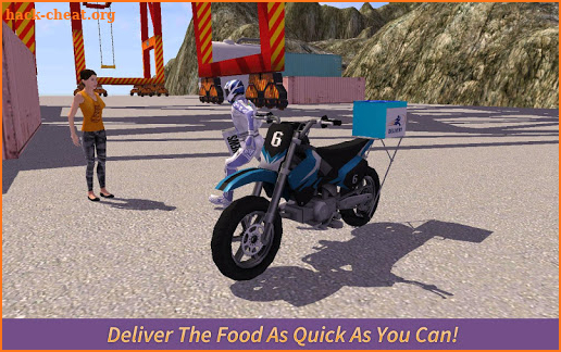 Moto Bike Delivery Hero screenshot