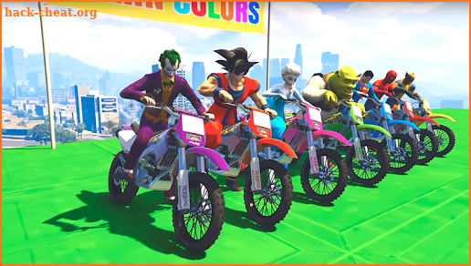 Moto Bike Racing Stunt Master: Free Kids Games screenshot