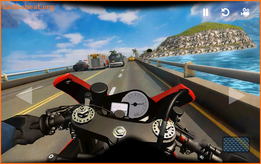 Moto Bike Simulator: Highway Traffic Rush Rider 3D screenshot
