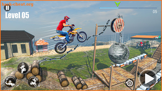 Moto Bike Stunt Racing Games screenshot
