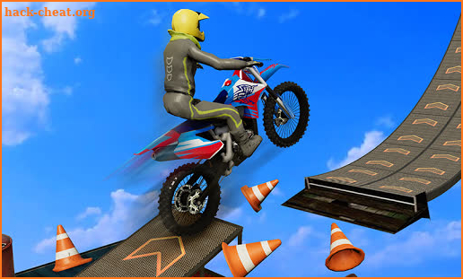 Moto Bike Tricky Stunts Master: Crazy Bike Games screenshot
